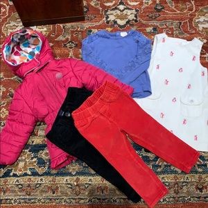 18-24M Girls Winter Bundle Gap Zara Janie & Jack